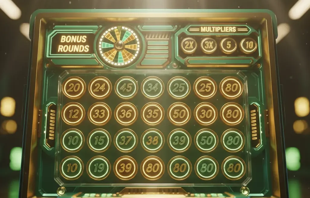 Casino_Keno_Multipliers_Board